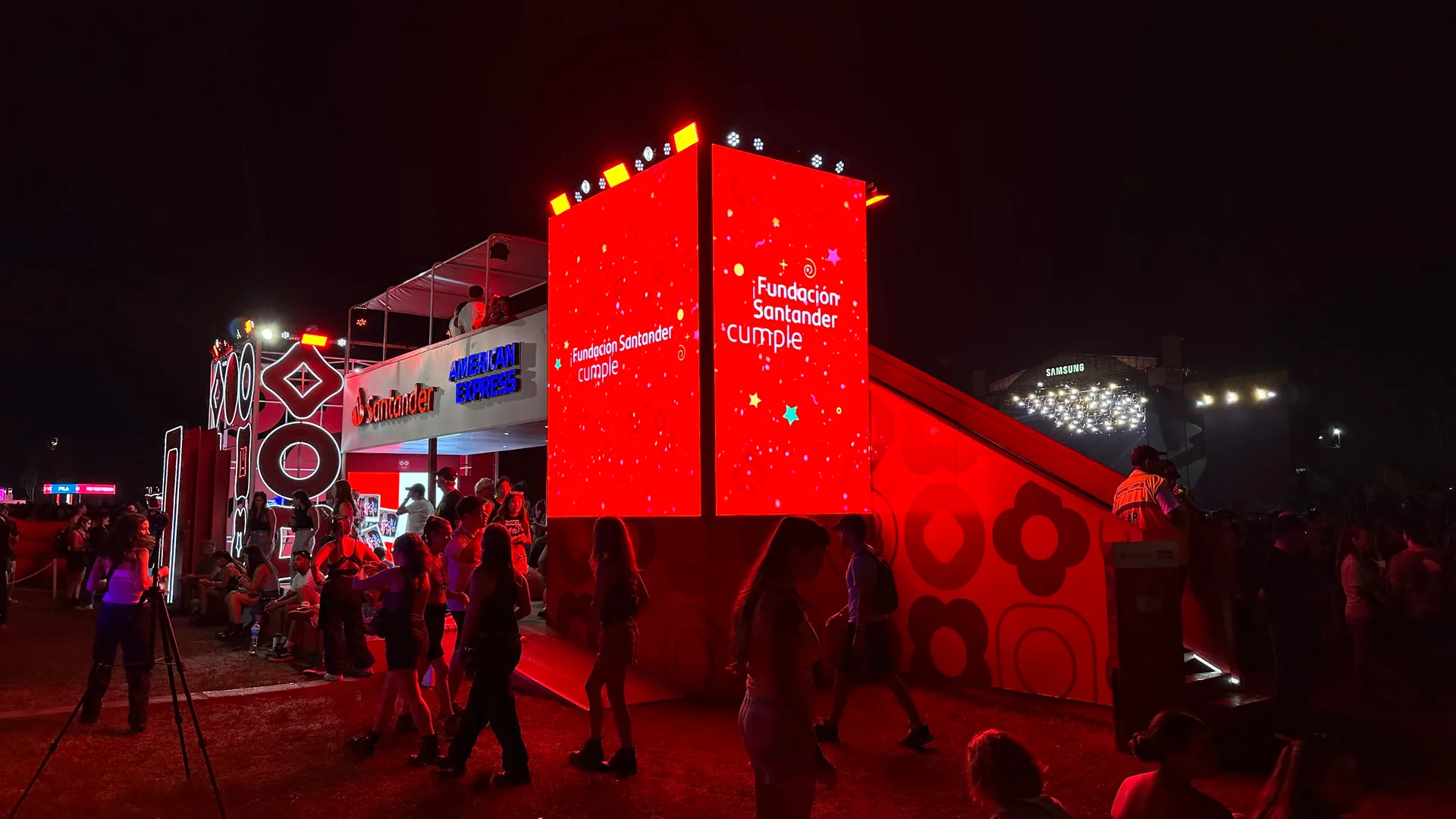 Stand Santander en Lollapalooza